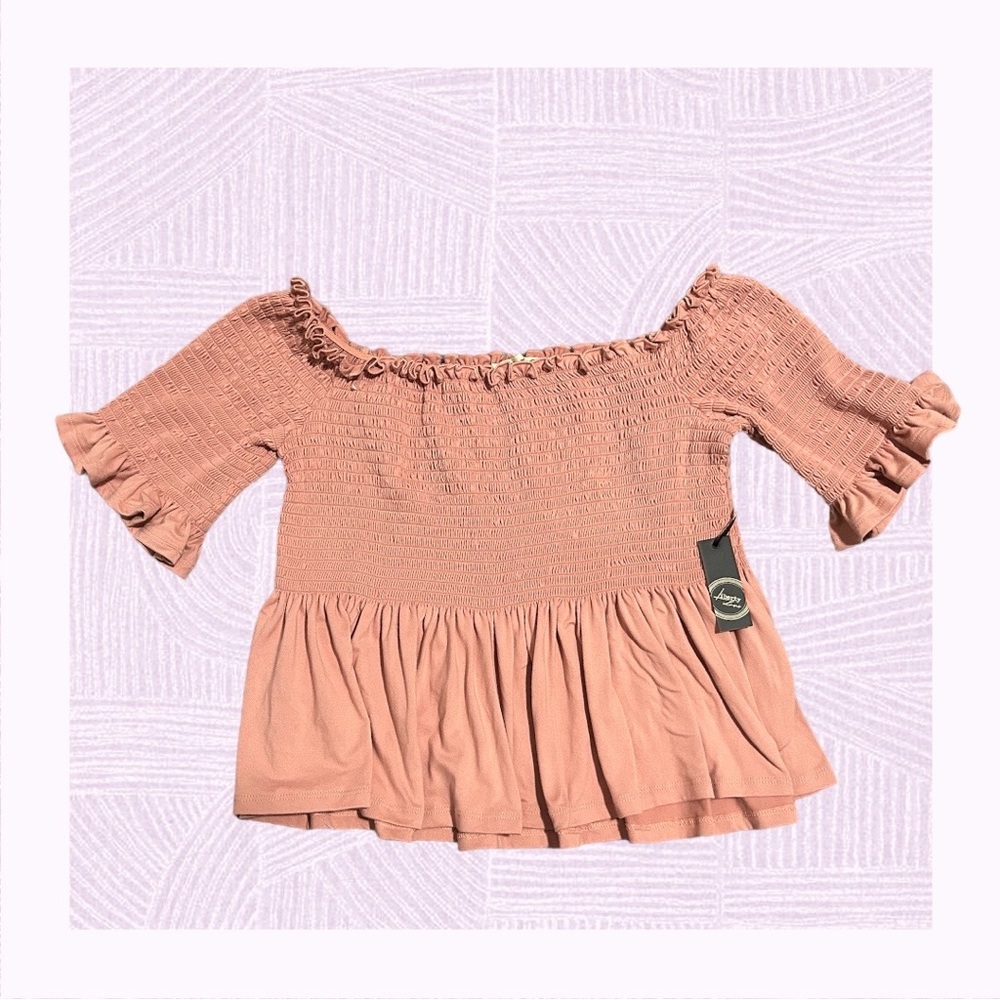 liberty love  off the shoulder top size xs nwt